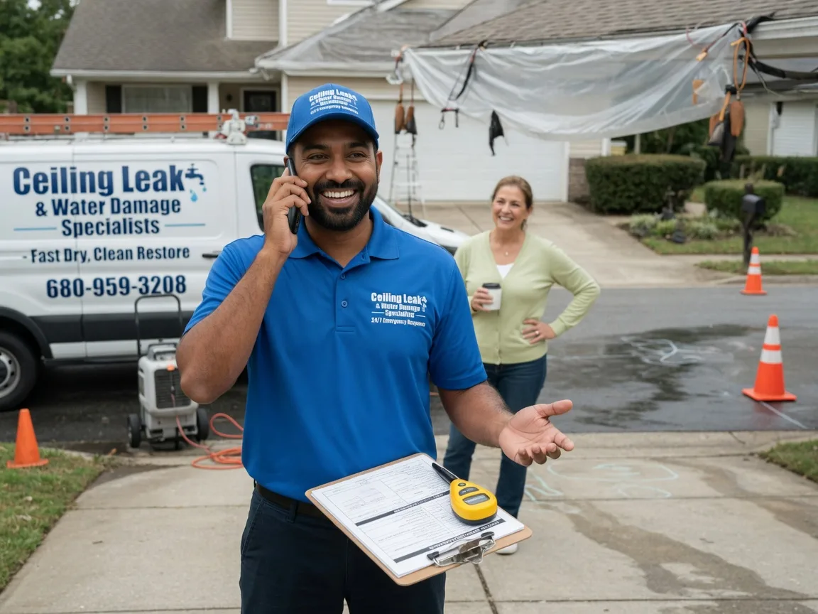 Ceiling Leak Cleanup East Petersburg, PA FAQs
